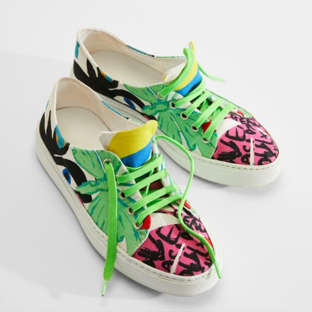 NWT Max Mara Weekend | Jerez Donald Robertson Canvas Sneakers